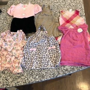 Baby girl dress bundle sizes 12 and 18 months